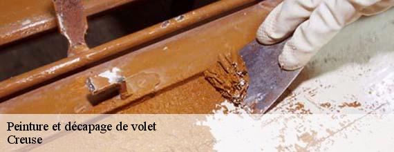 Peinture et décapage de volet Creuse 