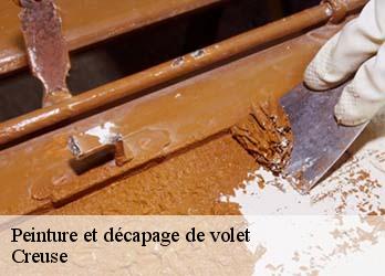 Peinture et décapage de volet Creuse 