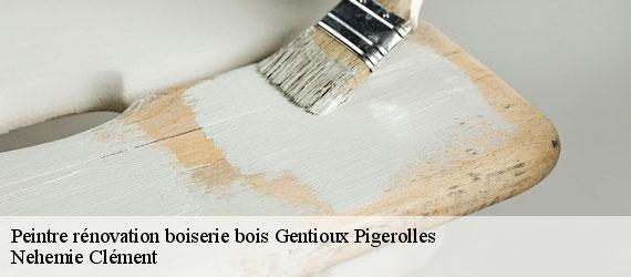 Peintre rénovation boiserie bois  gentioux-pigerolles-23340 Nehemie Clément 