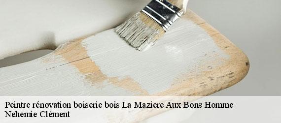 Peintre rénovation boiserie bois  la-maziere-aux-bons-homme-23260 Nehemie Clément 