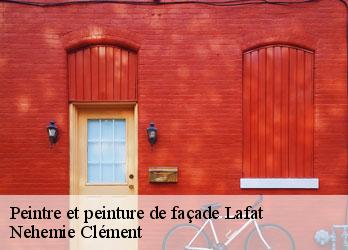 Peintre et peinture de façade  lafat-23800 Nehemie Clément 