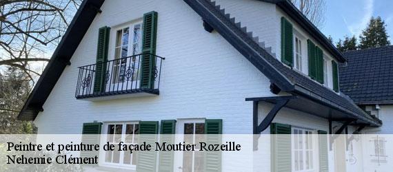 Peintre et peinture de façade moutier-rozeille-23200 Nehemie Clément