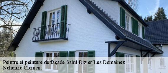 Peintre et peinture de façade saint-dizier-les-domaines-23270 Nehemie Clément