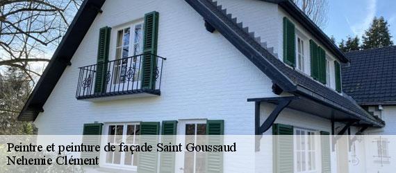 Peintre et peinture de façade saint-goussaud-23430 Nehemie Clément