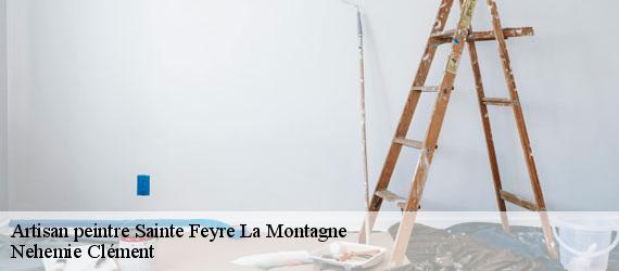 Artisan peintre  sainte-feyre-la-montagne-23500 Nehemie Clément 