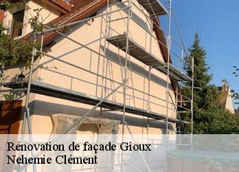 Rénovation de façade gioux-23500 Nehemie Clément