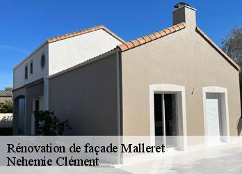 Rénovation de façade  malleret-23260 Nehemie Clément 