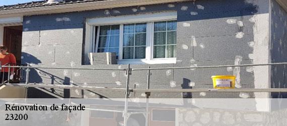 Rénovation de façade  moutier-rozeille-23200 Nehemie Clément 