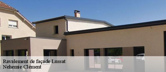 Ravalement de façade  lussat-23170 Nehemie Clément 