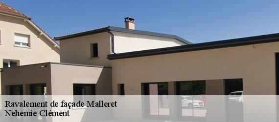 Ravalement de façade  malleret-23260 Nehemie Clément 