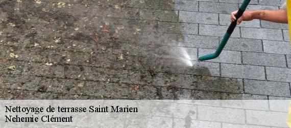 Nettoyage de terrasse  saint-marien-23600 Nehemie Clément 