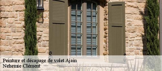 Peinture et décapage de volet  ajain-23380 Nehemie Clément 