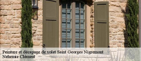 Peinture et décapage de volet  saint-georges-nigremont-23500 Nehemie Clément 