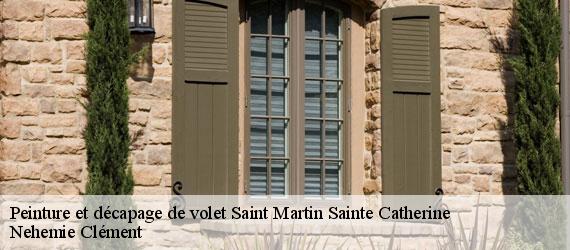 Peinture et décapage de volet  saint-martin-sainte-catherine-23430 Nehemie Clément 